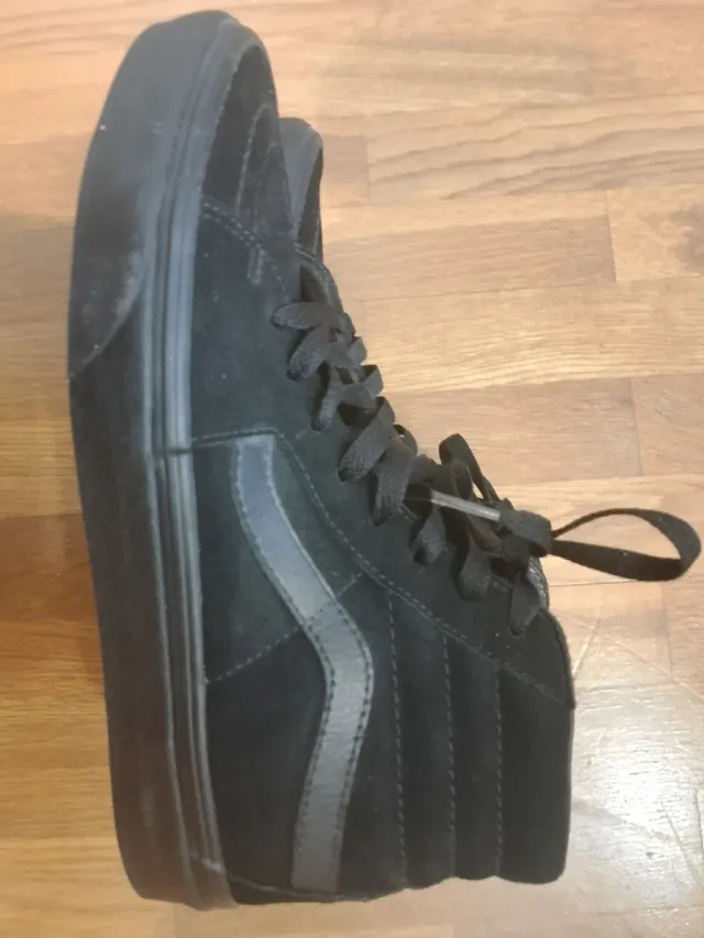 Vans  unisex Talla 40.5 Negras