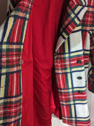 Cappotto donna Desigual quadri tg 36