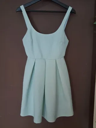 Vestido fiesta corto verde Talla M