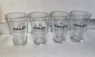 Set 4 Bicchieri Kinley Vetro