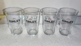 Set 4 Bicchieri Kinley Vetro