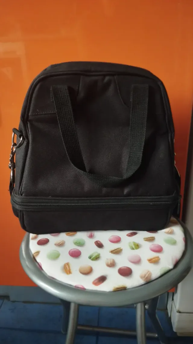 Bolsa Térmica Porta Alimentos Negra