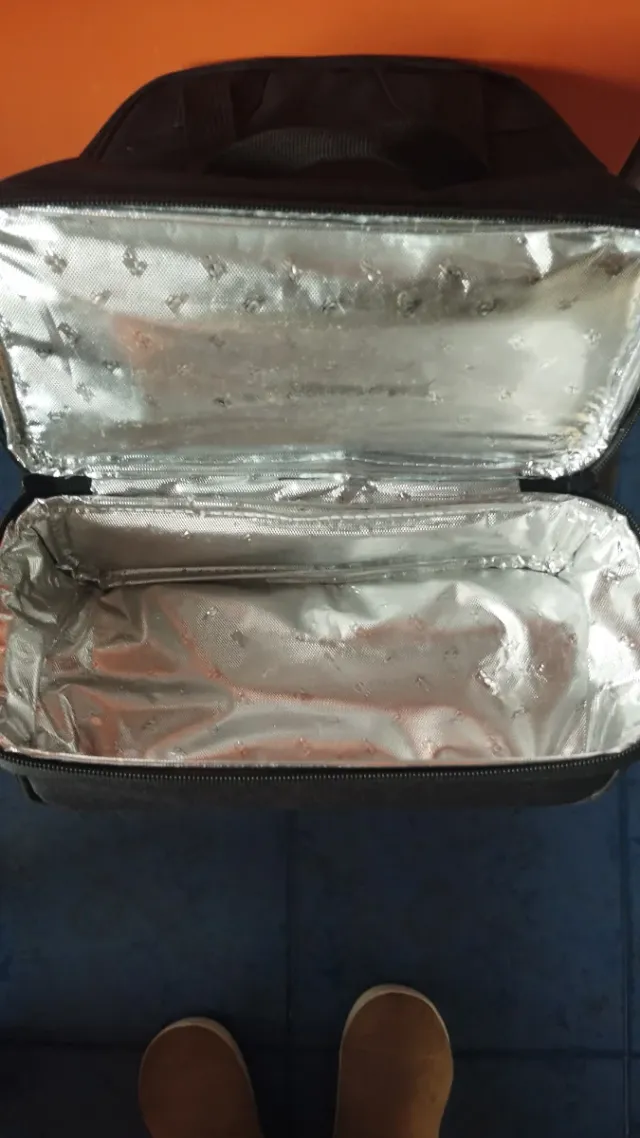 Bolsa Térmica Porta Alimentos Negra