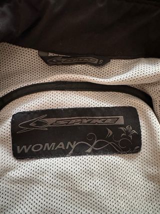 Chaqueta Moto Negra Mujer