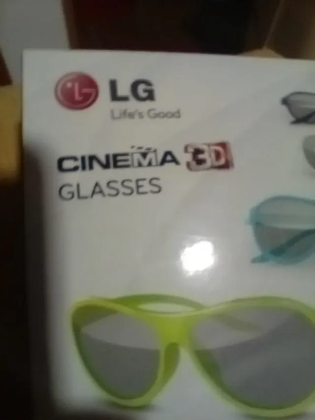 Gafas 3D LG Cinema TV Smart TV