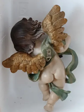 Coppia Angeli Putti da Parete