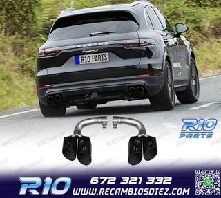 COLAS ESCAPE PORSCHE CAYENNE 17- LOOK S NEGRO