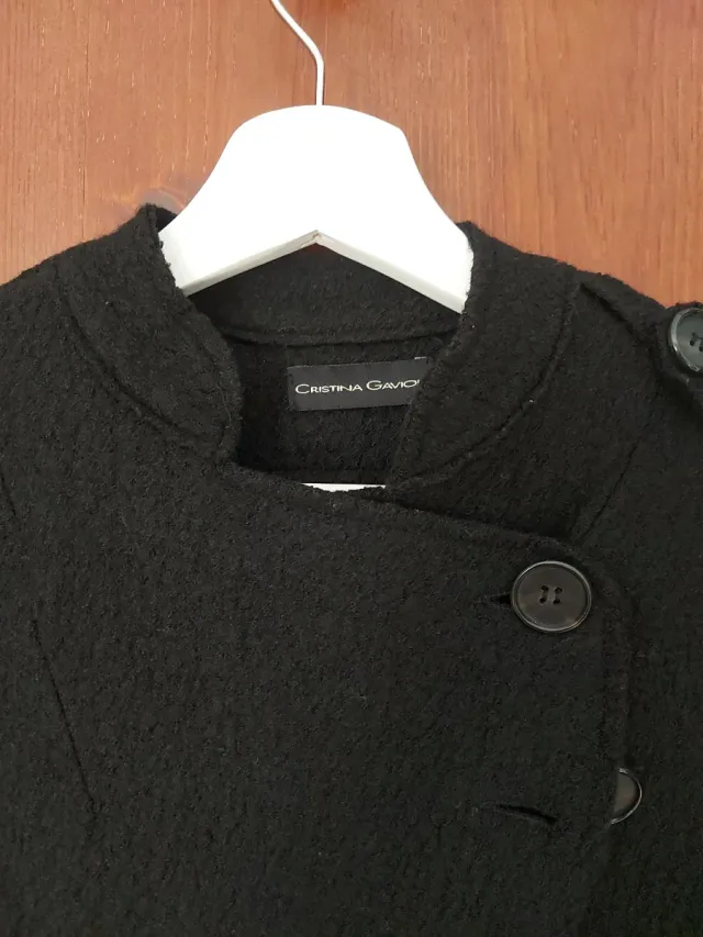 Chaqueta negra Comme des Garçons Talla S