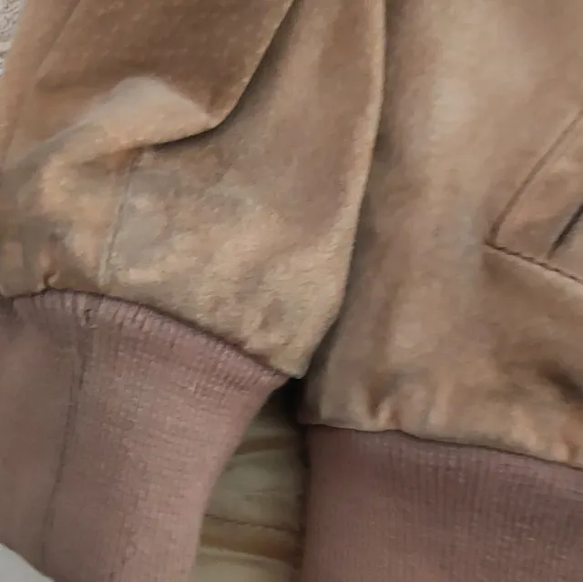 Cazadora de piel caballero marrón claro