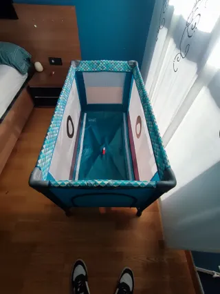 Cuna de viaje como nueva