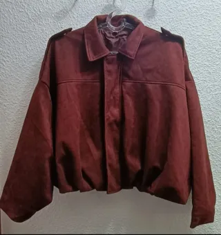 Bomber burdeos ropa mujer tipo Zara nueva