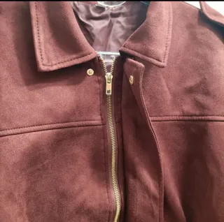 Bomber burdeos ropa mujer tipo Zara nueva