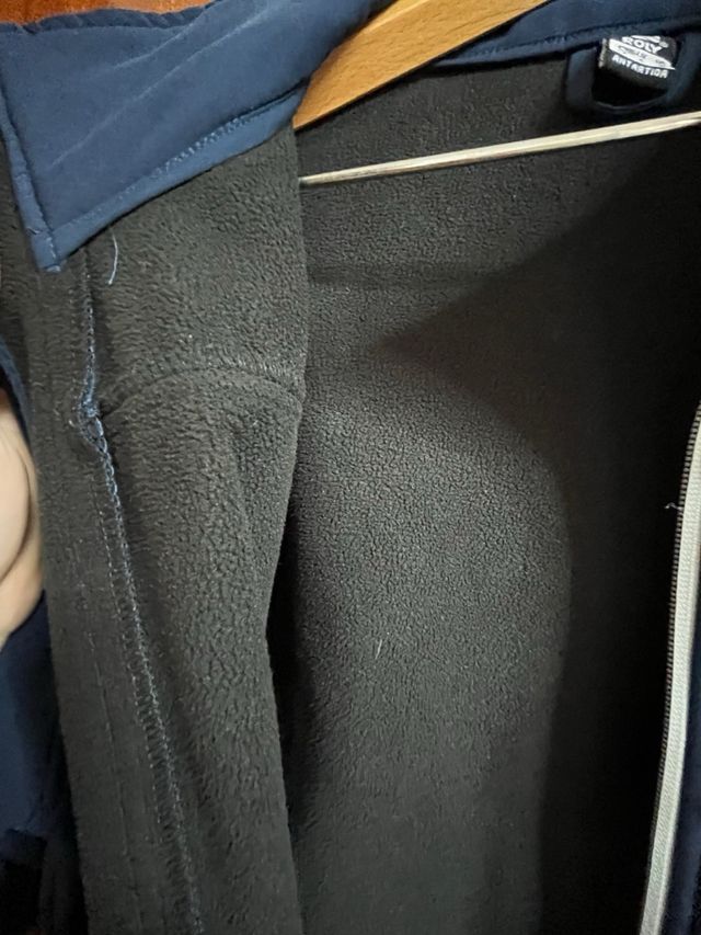 Chaqueta shoftShell Azul