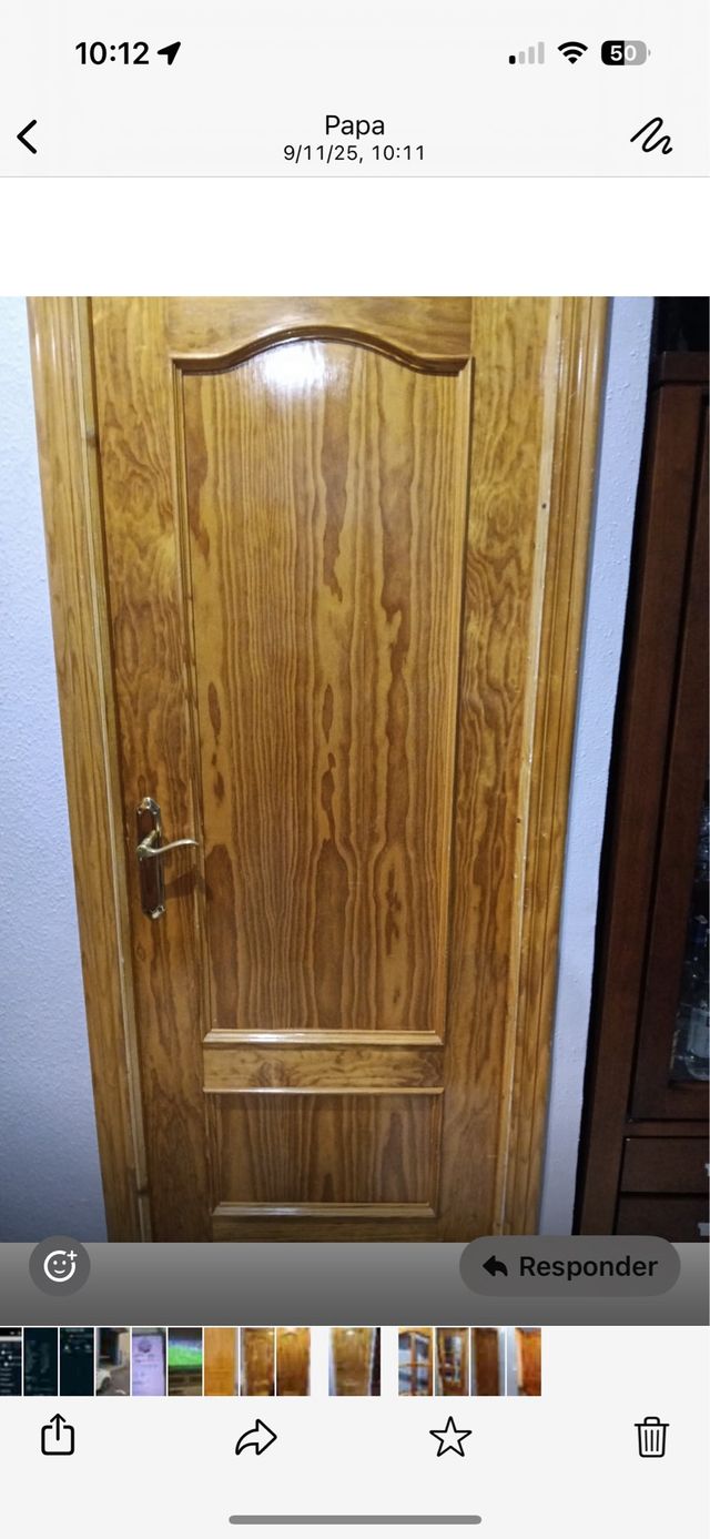 Puertas de pino para interior
