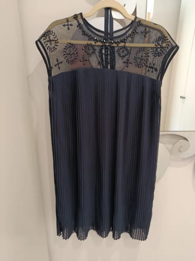 Vestido fiesta pedrería