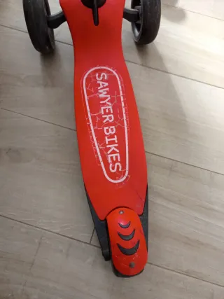 Patinete Sawyer Bikes infantil 3 ruedas