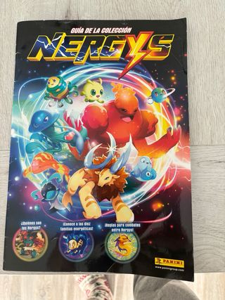 Álbum Nergys + Sobres + revista y poster