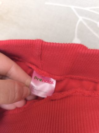 Pantaloni tuta rossi New York