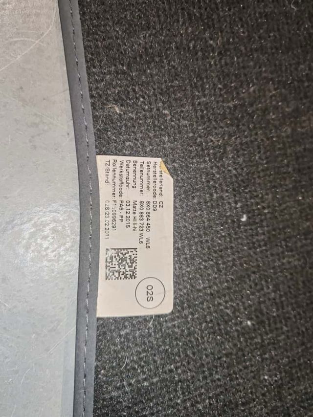 Alfombras Audi A1 2016