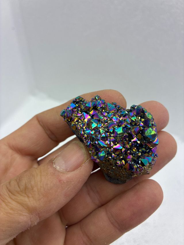 Cuarzo Aqua Aura Titanio