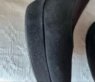 Zapatos de salón ante negro T.39