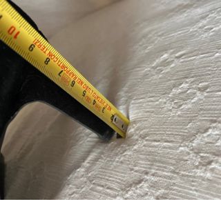 Zapatos de salón ante negro T.39