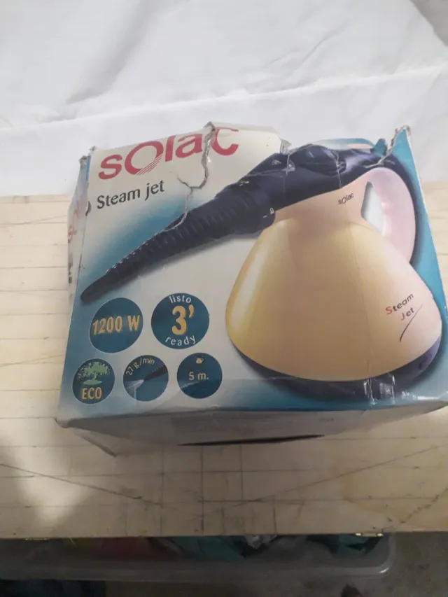 Limpiador a vapor Solac Steam Jet