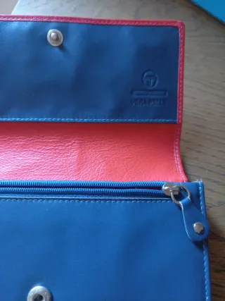 Portafoglio Sergio Tacchini vera pelle