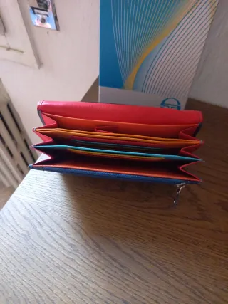 Portafoglio Sergio Tacchini vera pelle