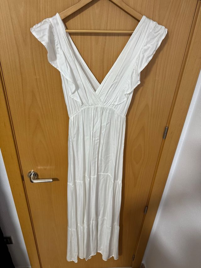 Vestido largo blanco