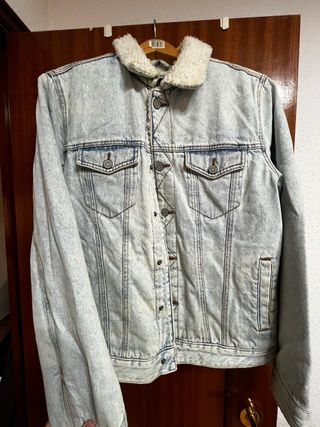 Chaqueta Vaquera con Forro borrego