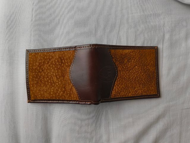 Billetera Cuero y Carpincho