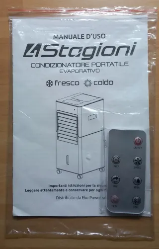 Climatizzatore portatile EKO AIR bianco