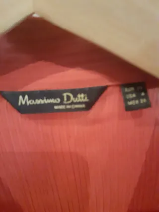 Camisa Massimo Dutti , teja