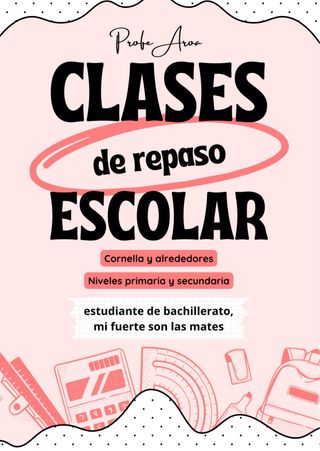 CLASES DE REPASO PARA PRIMARIA O ESO