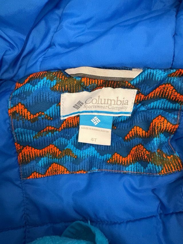 Conjunto Ropa Nieve Niño Columbia 4T