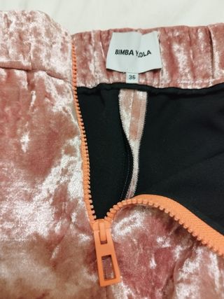 Pantalón Bimba y Lola Rosa Talla 36