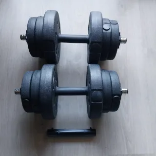 Pesas ajustables gimnasio