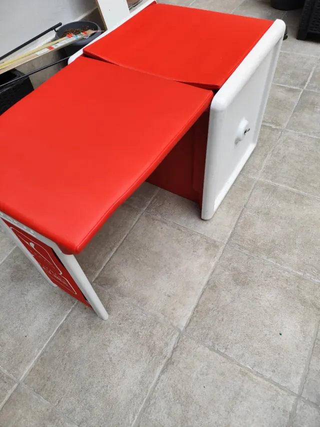 Cajón Fitness CUBE Rojo