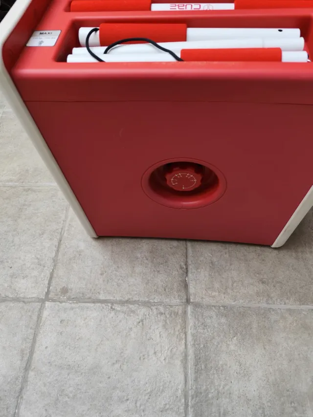 Cajón Fitness CUBE Rojo