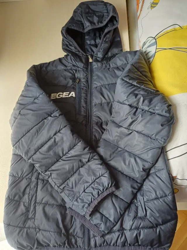 Plumas Legea Azul Talla niño xs. Para 150cm