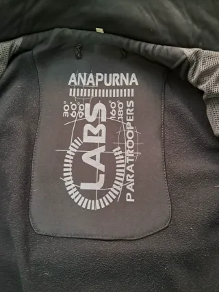 Chaqueta Anapurna Invierno Negra