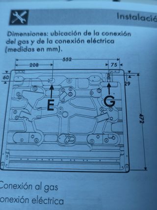 Encimera Smeg SER60SGH3 Placa Gas CLASSICA