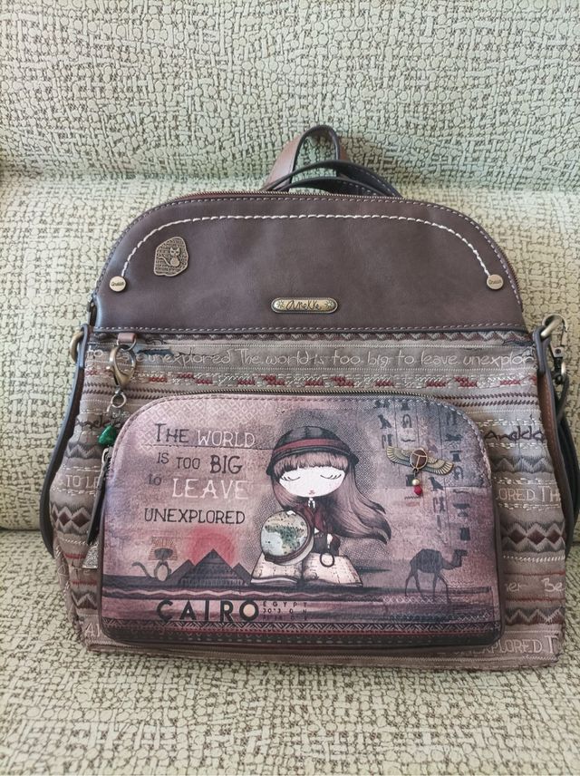 Bolso Anekke estampado Egipto