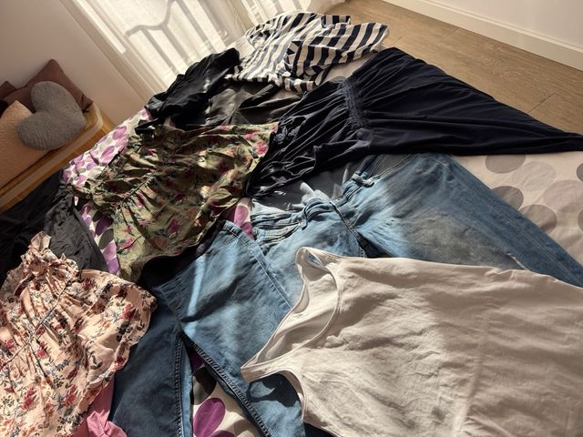 Lote Ropa Maternidad y Lactancia Talla 38