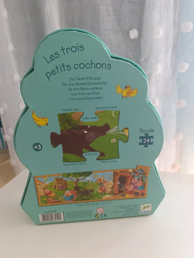 Puzzle Djeco Los Tres Cerditos