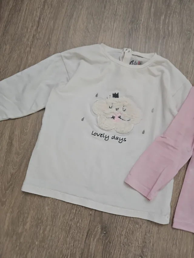 2 CAMISETAS NUÑA 18-24 MESES