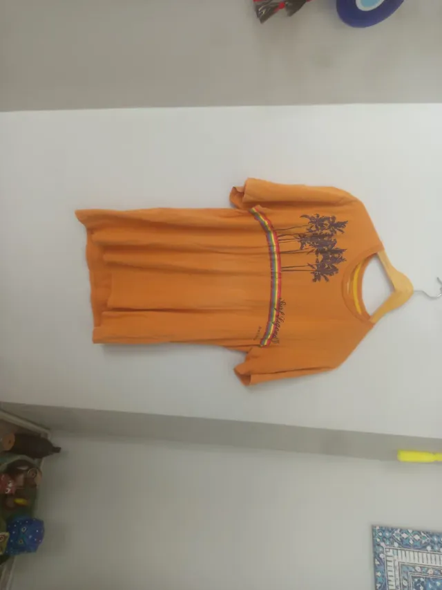 Camiseta Naranja Playa Surf Legend