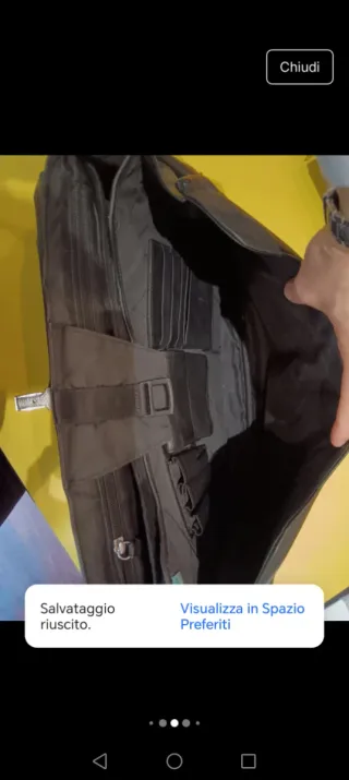 Borsa Piquadro uomo pelle nera