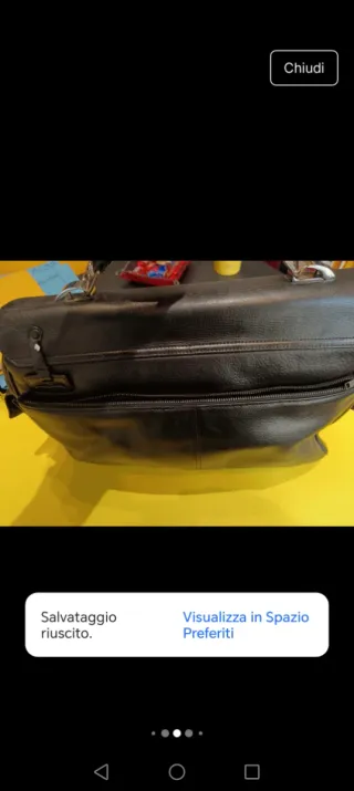 Borsa Piquadro uomo pelle nera